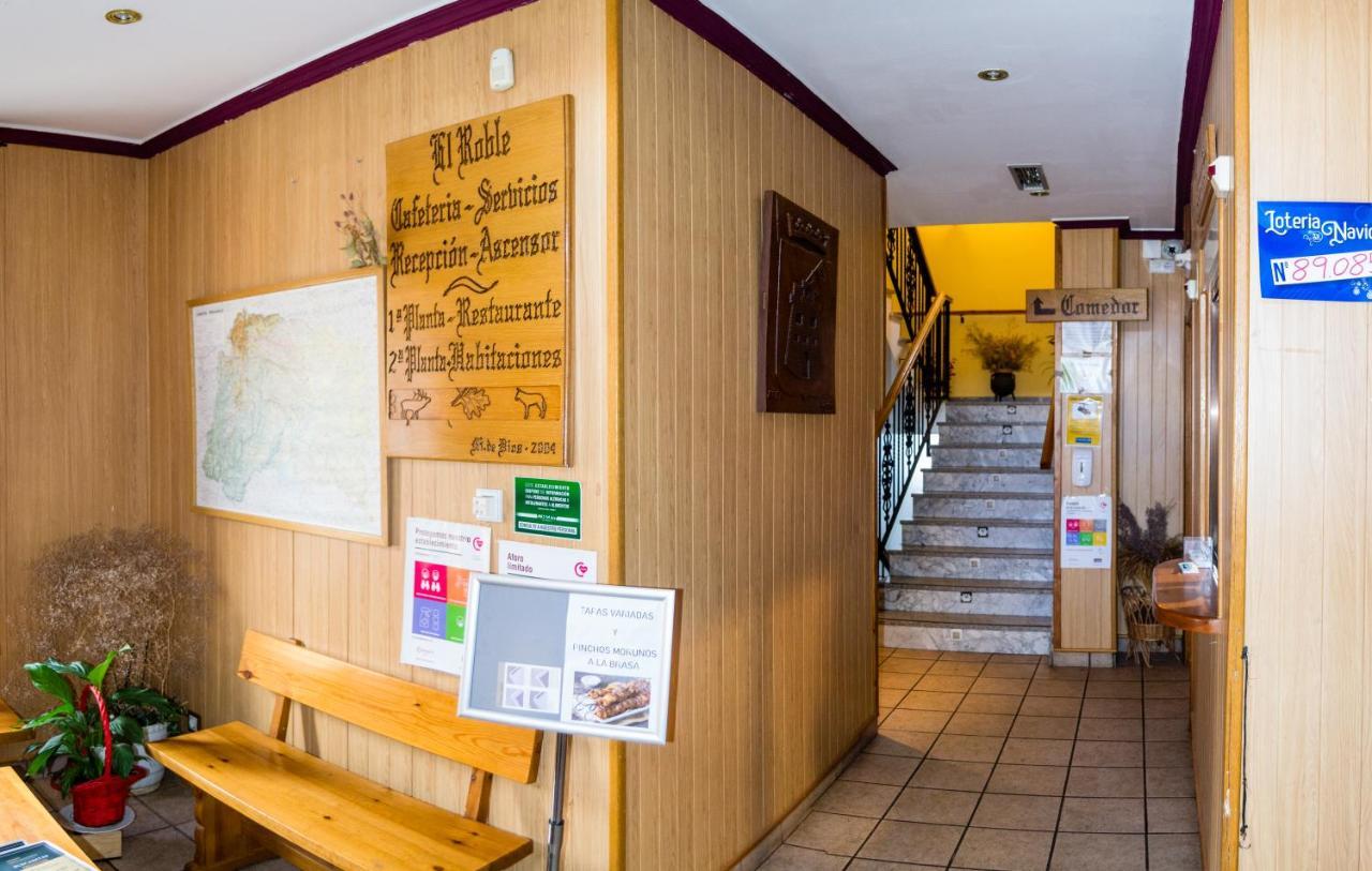 El Roble Hotel Restaurante Tabara Dış mekan fotoğraf